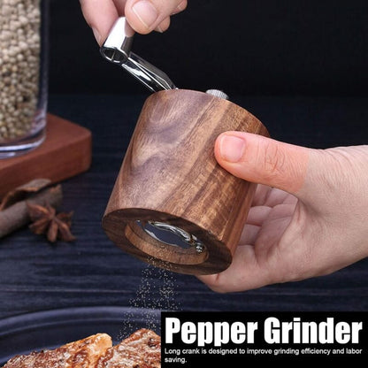 Spice Grinder, Manual Pepper Mill, Grinding Tool With Long Crank For Home Restaurant V1188-MS-227-0058