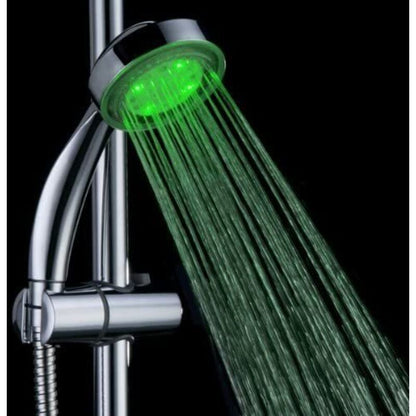 Intetech 7 Color LED Shower Head, Multicolor, Universal Fit V1188-MS-227-0059