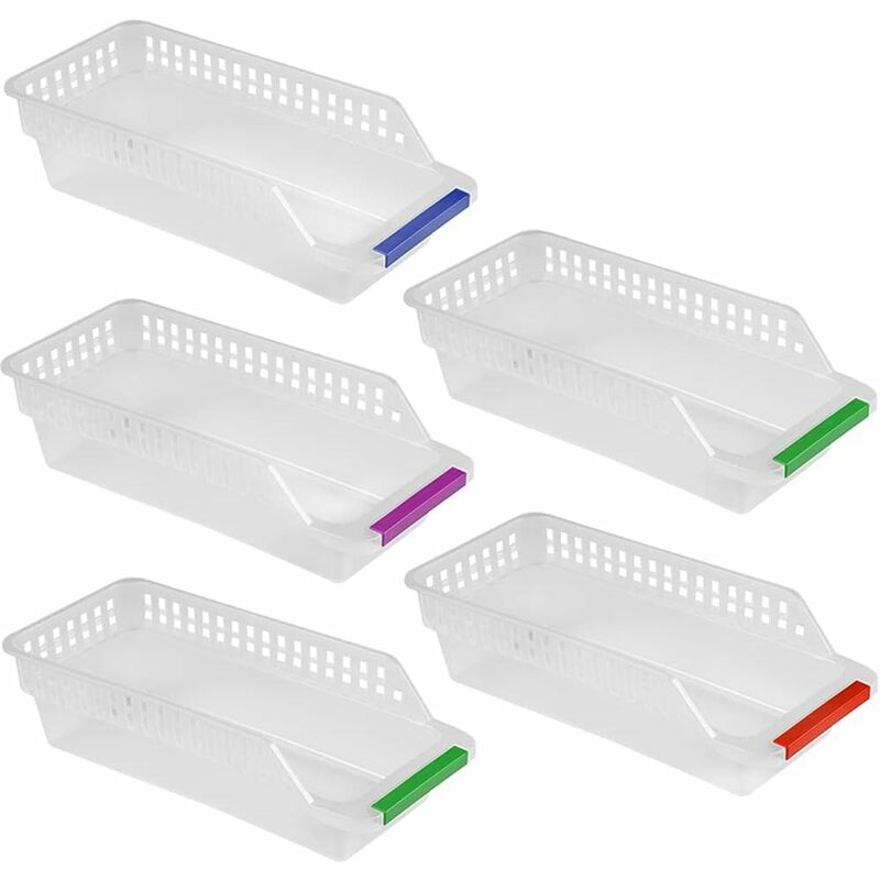 Fridge Organizer, Refrigerator Organizer, Stackable Fridge Basket, Plastic Storage Basket For Home Kitchen V1188-MS-227-0061
