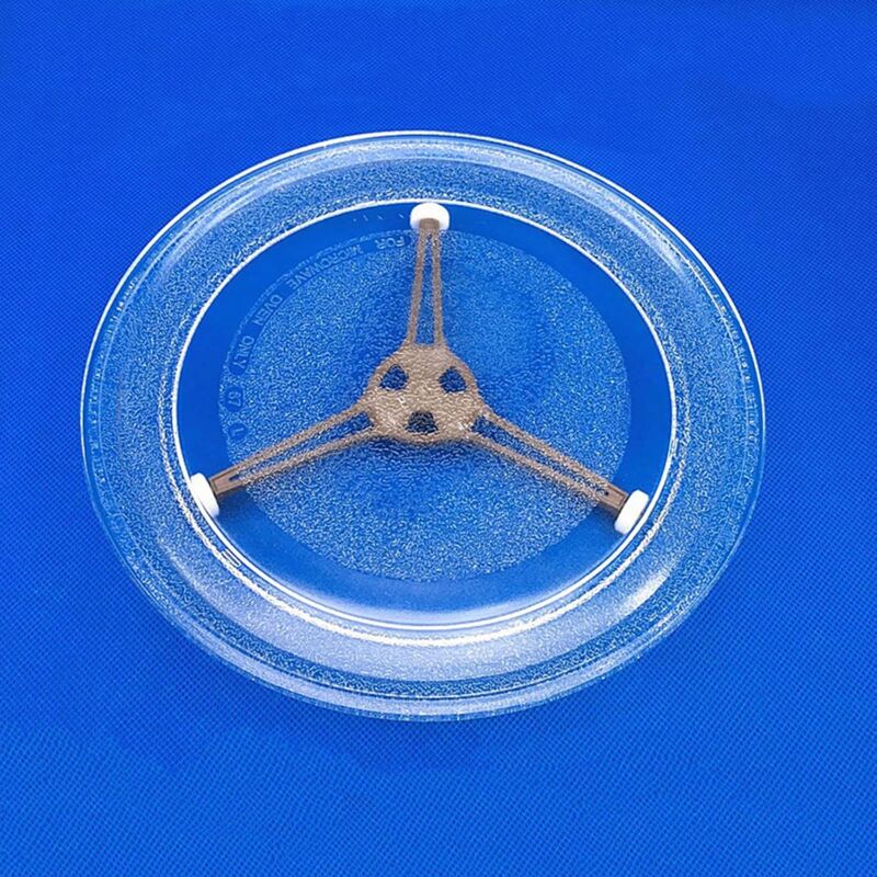 Triangle Shaped Tray, Microwave Tray Holder Stand, Microwave Oven ROtating Ring, For 24.5Cm Microwave Parts V1188-MS-227-0069