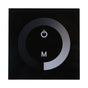 LED Dimmer Switch,Fydun Dimmable LED Touch Panel Single Color Dimmer Wall Switch Controller Touch Panel LED V1188-MS-227-0071