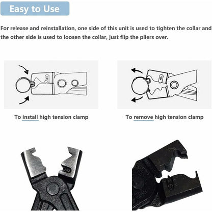 Pinces Pour Colliers De Serrage Pinces Pour Colliers De Serrage De Type Clic & Clic-R Pinces Pour Colliers De V1188-MS-227-0079