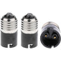 E27 To B22 Bulb Adapter Converter, Fineled E27 Edison To B22 Bayonet Bulb Base Converter (3 Pack) V1188-MS-227-0080