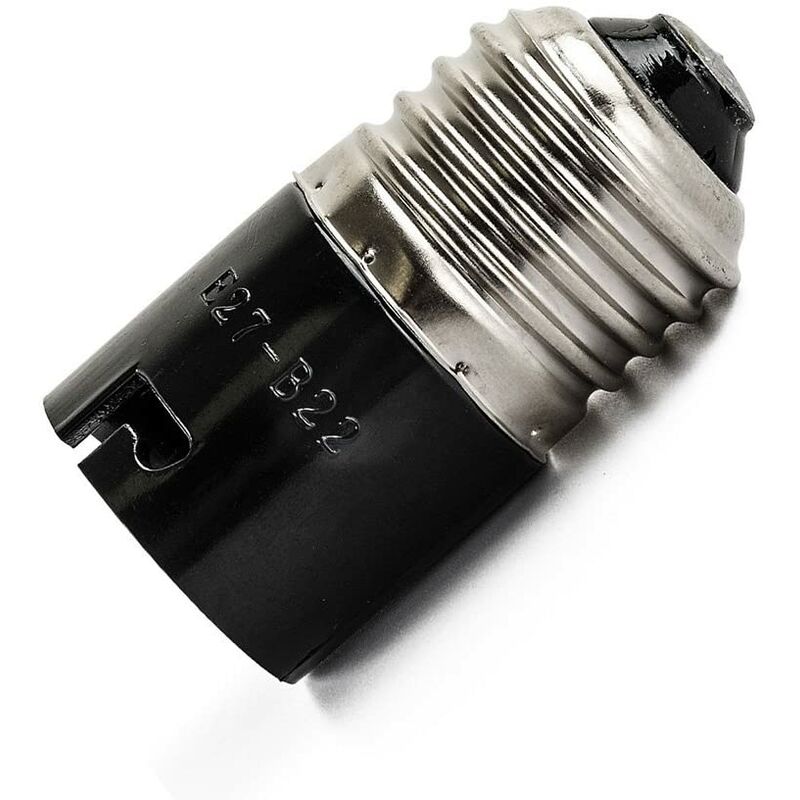E27 To B22 Bulb Adapter Converter, Fineled E27 Edison To B22 Bayonet Bulb Base Converter (3 Pack) V1188-MS-227-0080