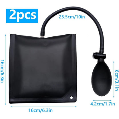 2 pcs Mounting Cushion Air Wedge Inflatable Lifting Air Cushion Tools For Installing Windows, Shutters, Doors, V1188-MS-227-0082