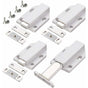 Push To Open 4 Pieces Push Open Push Door Cupboard Magnet Closure For Cabinet Drawer System Magnetic Latch V1188-MS-227-0086