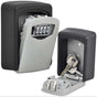 Outdoor Security Key Box, Wall Mounted Key Box With 4 Digit Code, 5 Keys Security Storage Key Holder Box, For V1188-MS-227-0091