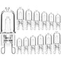 Dimmable G9 Halogen Bulbs 40W 230V Warm White For Microwave Oven Cooker Ceiling Lights Pack Of 12 [Energy V1188-MS-227-0095