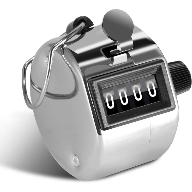 4 Digit Manual Counter Passage Counter For People Counter, Golf Sport, Trainer School V1188-MS-227-0112