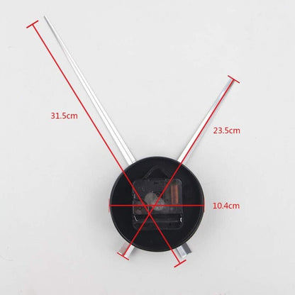 Large Wall Clock - 3D Needles - Quartz Mechanism Clock - Diy Crafts - Home Decor V1188-MS-227-0123