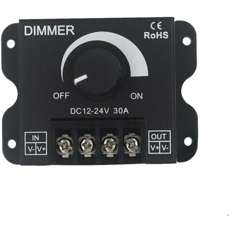 LED Dimmer Controller 12V 24V 30A Pwm Dimmer 360W For LED Strips Or LED Light V1188-MS-227-0125