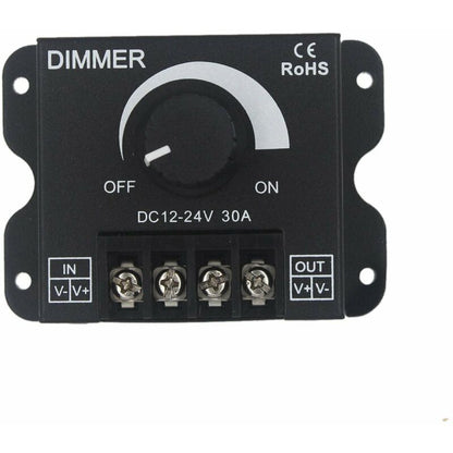 LED Dimmer Controller 12V 24V 30A Pwm Dimmer 360W For LED Strips Or LED Light V1188-MS-227-0125