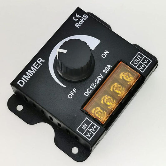 LED Dimmer Controller 12V 24V 30A Pwm Dimmer 360W For LED Strips Or LED Light V1188-MS-227-0125