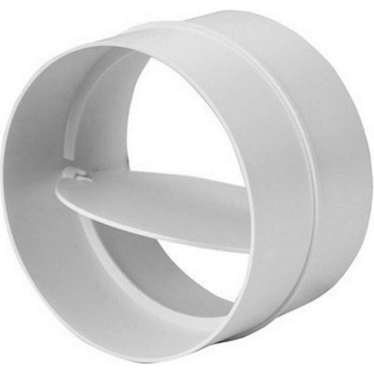 100Mm Connection With Non-Return Valve ROund Ventilation Pipe 100Mm V1188-MS-227-0129