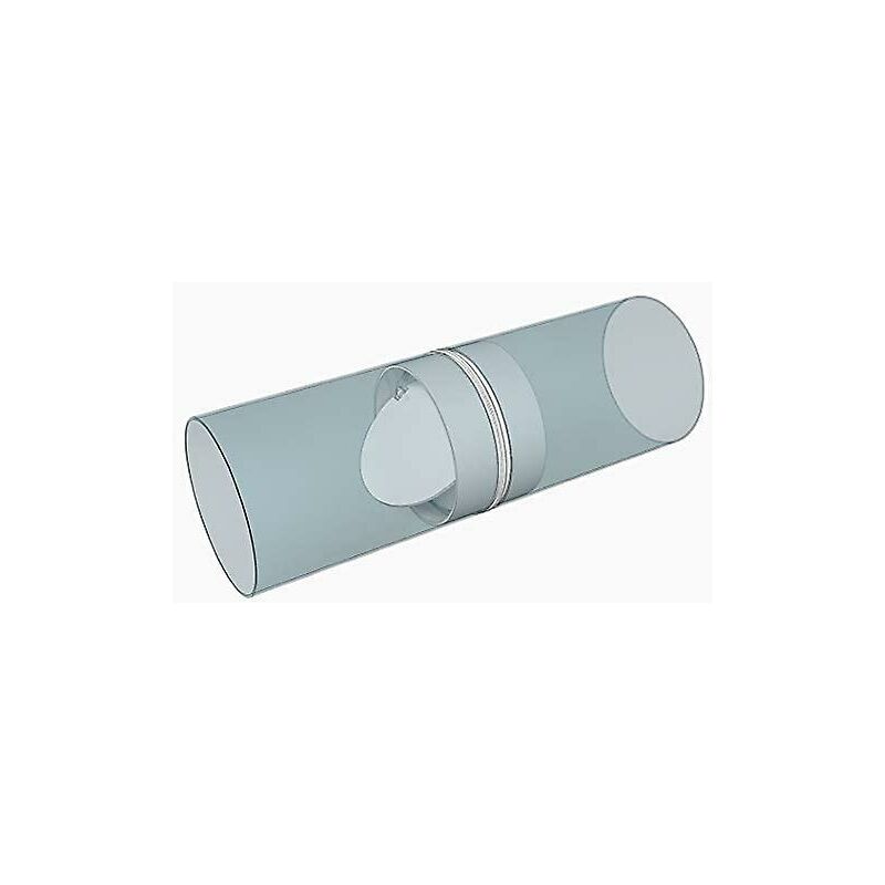 100Mm Connection With Non-Return Valve ROund Ventilation Pipe 100Mm V1188-MS-227-0129