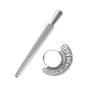 Ring Sizer 41-76 Finger Size Gauge Ring Sizer Tool With 3 Measuring Scales (Eu, Us, Uk) V1188-MS-227-0135