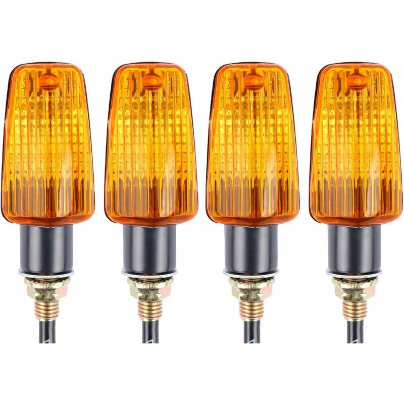 4 pcs Motorcycle Indicators Turn Signals 12V Waterproof Universal For Motorcycle Scooter Quad Cruiser Off ROad V1188-MS-227-0138