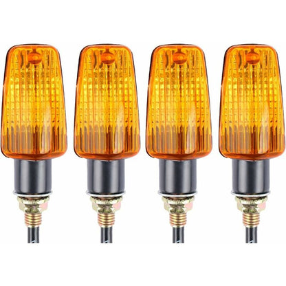 4 pcs Motorcycle Indicators Turn Signals 12V Waterproof Universal For Motorcycle Scooter Quad Cruiser Off ROad V1188-MS-227-0138