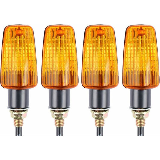 4 pcs Motorcycle Indicators Turn Signals 12V Waterproof Universal For Motorcycle Scooter Quad Cruiser Off ROad V1188-MS-227-0138
