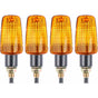 4 pcs Motorcycle Indicators Turn Signals 12V Waterproof Universal For Motorcycle Scooter Quad Cruiser Off ROad V1188-MS-227-0138