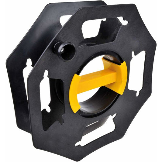 Caravan Cable Reel, Manual, Empty, For Camping And Household, Up To 25 M Of Cable, Plastic, Black And Yellow V1188-MS-227-0139
