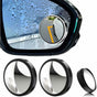 2 pcs 360 degrees ROtation Blind Spot Mirrors, Hd Wide Angle Rear View Mirrors With 3M Self-Adhesive Blind V1188-MS-227-0142