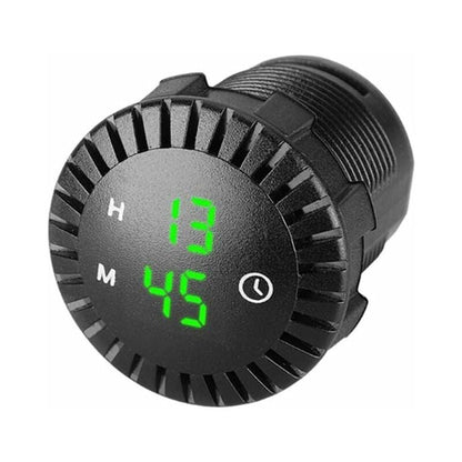 Car LED Clock Touch Clock Waterproof Car Digital Clock 12V/24V Mini LED Digital Clock Mini Motorcycle Clock V1188-MS-227-0150