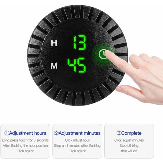 Car LED Clock Touch Clock Waterproof Car Digital Clock 12V/24V Mini LED Digital Clock Mini Motorcycle Clock V1188-MS-227-0150