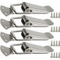 Stainless Steel Tension Clasp With Screws, 56Mm Lever Clasp, Toggle Spring Loaded Latch, Clamp Clip, Box V1188-MS-227-0151