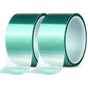 2 ROlls Green High Temperature Polyester Masking Tape Pet Powder Coated Ideal For Painting, Anodizing V1188-MS-227-0163