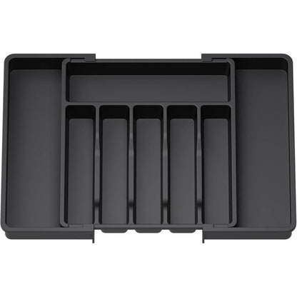 Cutlery Tray, Expandable Utensil Tray For Drawer, Adjustable Drawer Organizer For Kitchen, Compact Plastic V1188-MS-227-0181