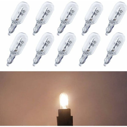 10 pcs T6.5 Car DAshboard Light 3W Indicator Light 12V Side Lights Car Accessories V1188-MS-227-0182