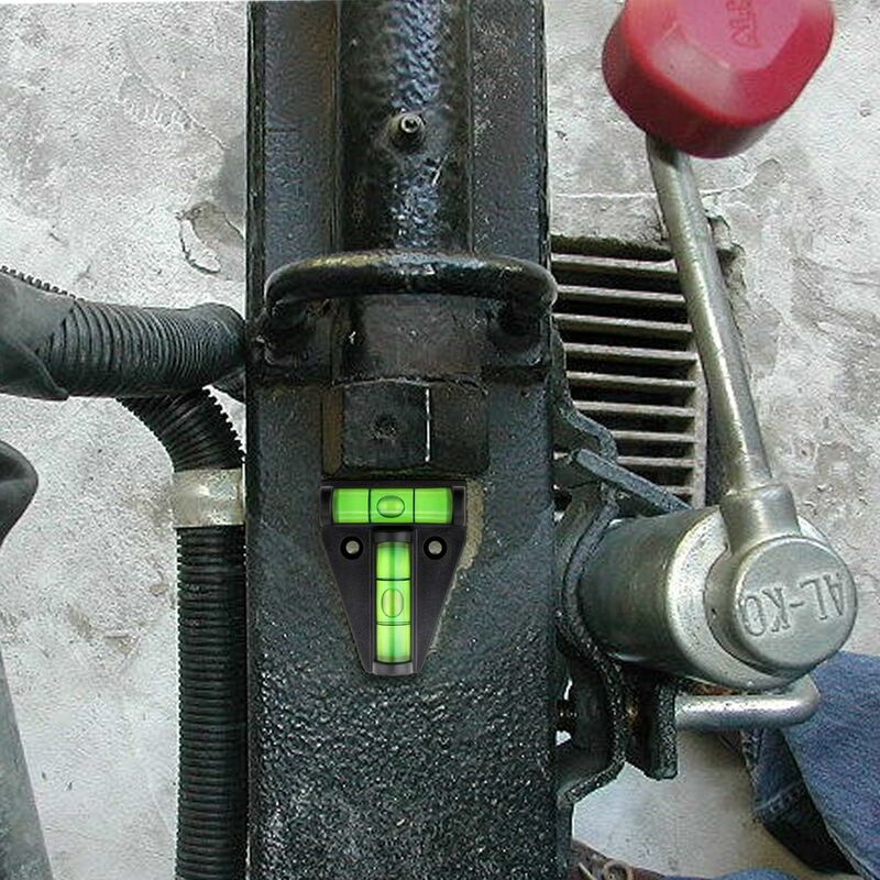 Spirit Level, Small T-Shaped Magnetic Spirit Level With 2 Leveling Bubbles. 4 pcs Set, Rv Accessories, V1188-MS-227-0185