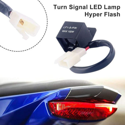 2 Pin 12V LED Flasher Relay For Car And Motorcycle V1188-MS-227-0194