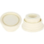 Rubber Pool Ladder Bumpers, Set Of Two White Ladder Bumpers For Pool Ladders... V1188-MS-227-0196