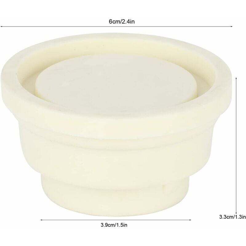 Rubber Pool Ladder Bumpers, Set Of Two White Ladder Bumpers For Pool Ladders... V1188-MS-227-0196