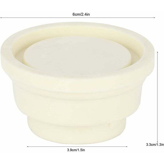 Rubber Pool Ladder Bumpers, Set Of Two White Ladder Bumpers For Pool Ladders... V1188-MS-227-0196