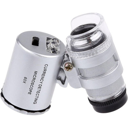 60X Mini LED Uv Illuminated Jeweler Loupe V1188-MS-227-0199