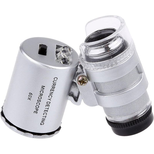 60X Mini LED Uv Illuminated Jeweler Loupe V1188-MS-227-0199