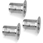 Shower Hair Filter, 3 pcs Stainless Steel Bathroom Sink Strainer, 5.5 X 5Cm Sink Stopper Filter For Balcony, V1188-MS-227-0202