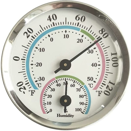 Thermo Hygrometer, Temperature Hygrometer, Indoor Thermometer And Indoor Hygrometer, For Indoor Or Outdoor, V1188-MS-227-0209