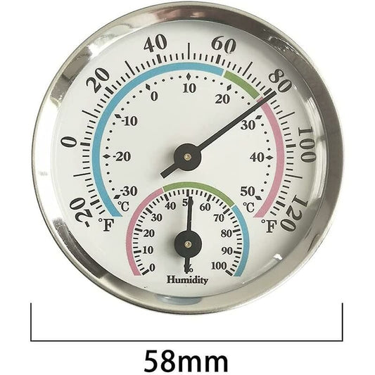 Thermo Hygrometer, Temperature Hygrometer, Indoor Thermometer And Indoor Hygrometer, For Indoor Or Outdoor, V1188-MS-227-0209