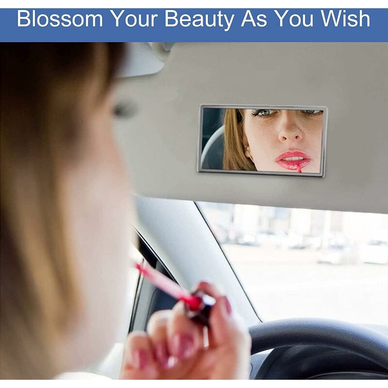 Car Sun Visor Mirror, Car Sun Visor Mirror, Car Vanity Mirror, Car Vanity Mirror, Car Makeup Mirror, Small, V1188-MS-227-0210