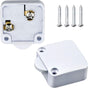 2 Piece Door Cabinet Switch Automatic Light Switch For Closets, White V1188-MS-227-0217