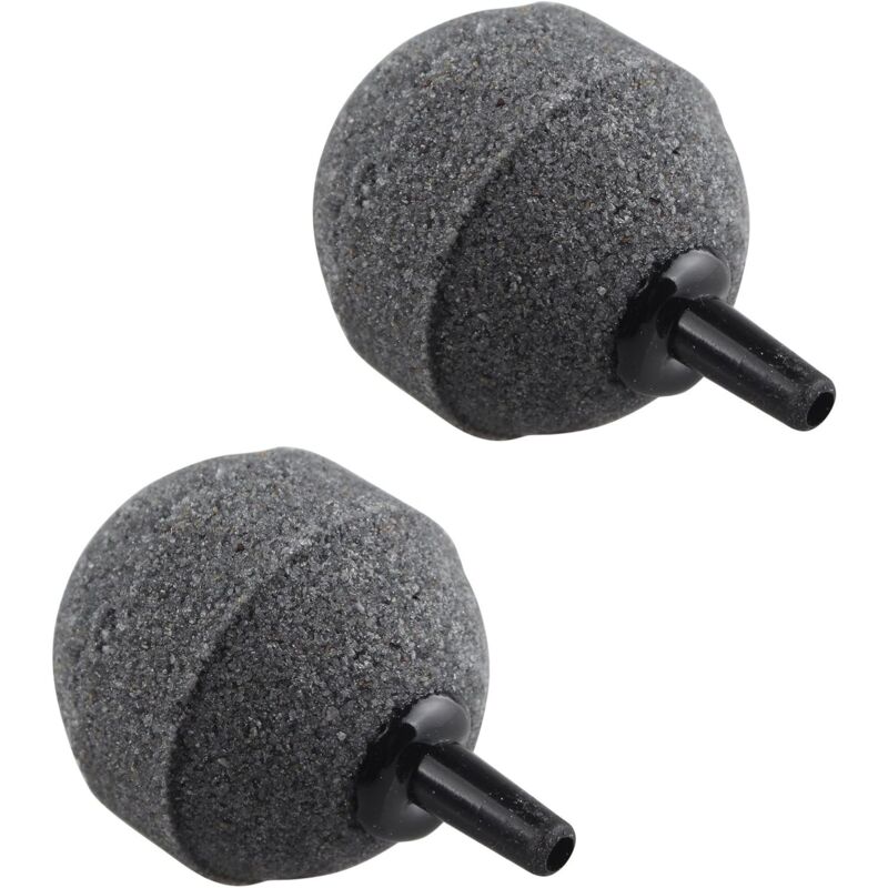 2 pcs 30Mm Fish Tank Ball Bubble Air Stones Diffuser For Fish Tank Aquarium Hydroponic Pump V1188-MS-227-0218