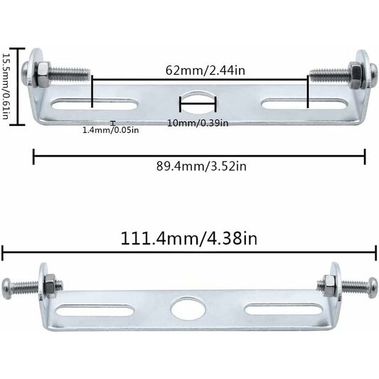 4 pcs 90Mm Ceiling Light Pendant Plate For Mounting Plate Cover Base Mount For Pendant Chandelier Ceiling V1188-MS-227-0234