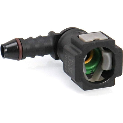 2 pcs Car Fuel Line Connector, Fuel Line Connector, 90 Degree Quick Connector, Plastic 7.89Mm Id6 Connector V1188-MS-227-0241
