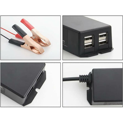 12V 24V To 5V Usb Power Adapter,Waterproof Motorcycle Mobile Phone Charger Usb Motorcycle Charger Motorcycle V1188-MS-227-0247
