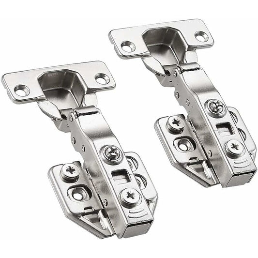 Soft Close Cabinet Hinges 35Mm Cupboard Door Hinge 110 Degree Full Overlay Furniture Hinge With Installation V1188-MS-227-0250