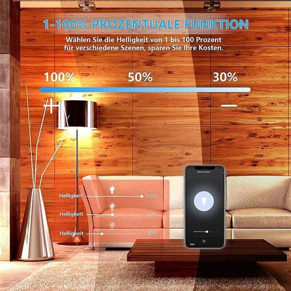 LED Dimmer Switch, Wifi Light LED Dimmer Switch Percentage Function With Timing Function, Wlan Voice App V1188-MS-227-0252